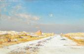 Дорога под снегом. 1900-е Дорога под снегом. 1900-е