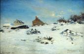 Тру-Луэт. Зимний день Унавоженное поле под снегом. 1894 Тру-Луэт. Зимний день Унавоженное поле под снегом. 1894