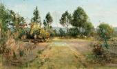 Летний пейзаж. Начало 1890-х Летний пейзаж. Начало 1890-х