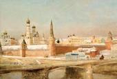 Московский Кремль зимой. 1881 Московский Кремль зимой. 1881