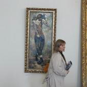 Фоторепортаж с выставки IN MEMORIAM памяти художника Олега Сафронова в Доме-музее Марины Цветаевой