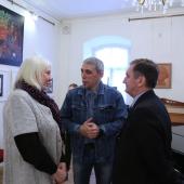 Встреча художника Александра Драгового со зрителями на выставке "Полина Волович. Остановившая время…" в Доме-музее Марины Цветаевой