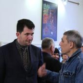 Встреча художника Александра Драгового со зрителями на выставке "Полина Волович. Остановившая время…" в Доме-музее Марины Цветаевой