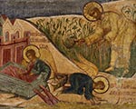 Выставка фресок затопленного монастыря в Музее архитектуры Выставка фресок затопленного монастыря в Музее архитектуры